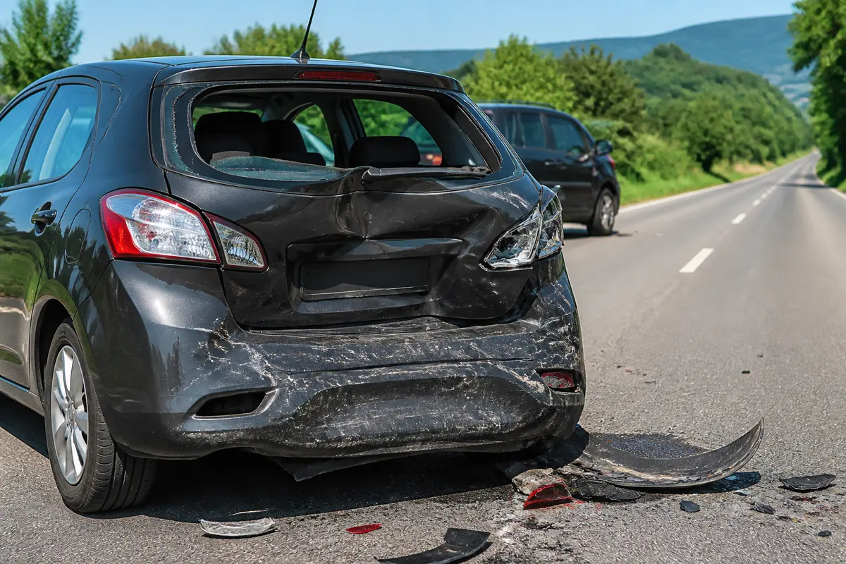 J’ai percuté une voiture par l’arrière : Qui est en tort ?